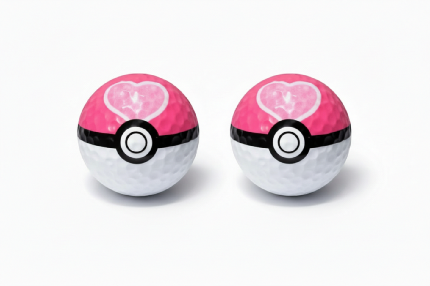Pokemon Love Ball Golf Balls Set (3) – Premium Novelty Golf Balls