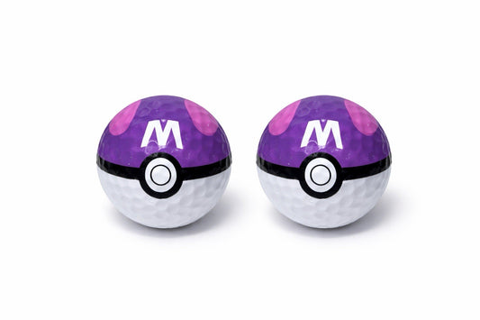 Pokemon Master Ball Golf Balls Set (3) – Premium Novelty Golf Balls