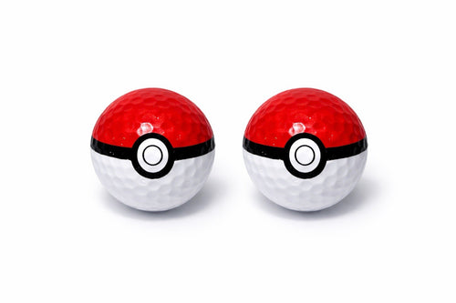 Pokemon Classic Pokeball Golf Balls Set (3) – Premium Novelty Golf Balls